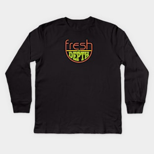 Fresh to Depth - Tropical Kids Long Sleeve T-Shirt